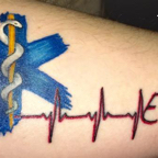 EMT tattoo