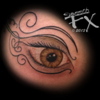 Eyeball filigree