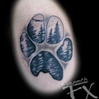 Paw print