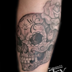 Day of the dead skull