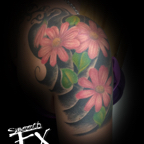 Daisy tattoo 2